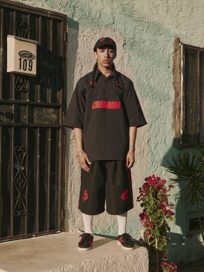 ADIDAS X WILLY CHAVARRIA Technical Fabric Polo Shirt With Mesh Inserts Adidas For Willy Chavarria