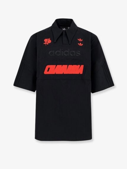 ADIDAS X WILLY CHAVARRIA Technical Fabric Polo Shirt With Mesh Inserts Adidas For Willy Chavarria