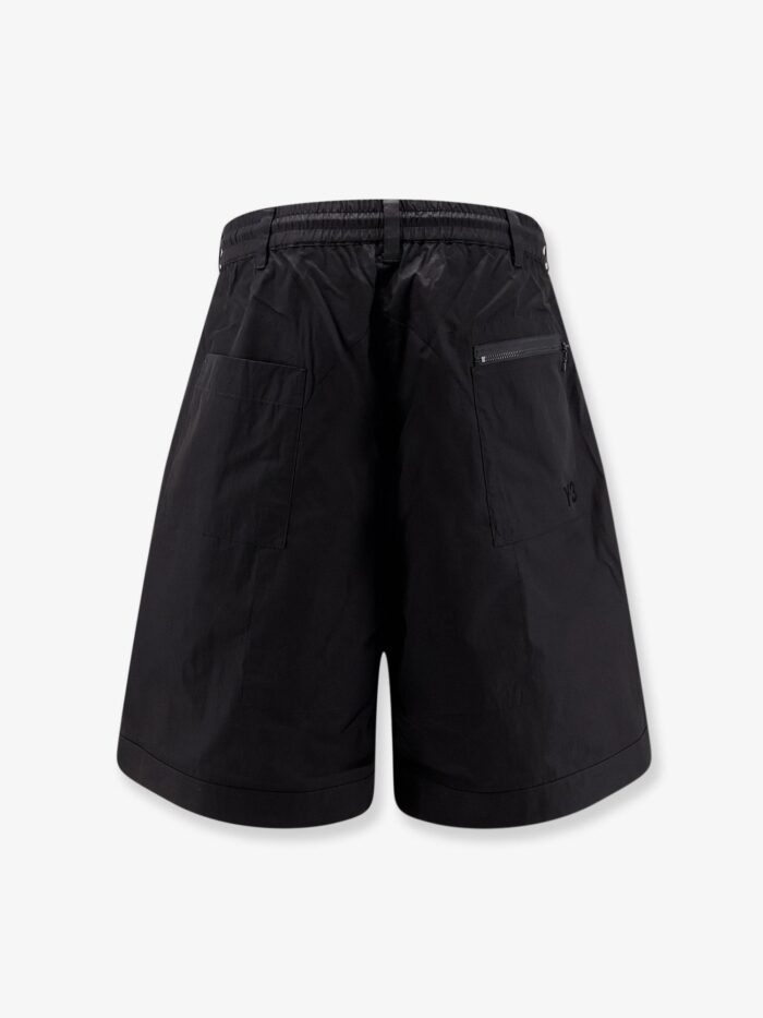 ADIDAS Y-3 Cotton Blend Cargo Bermuda Shorts