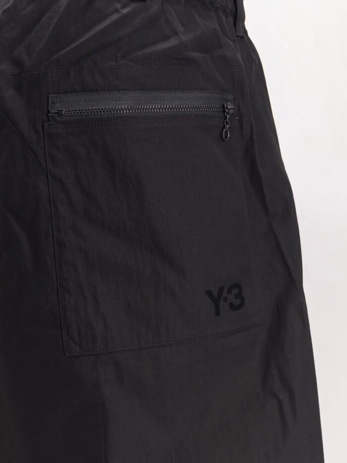 ADIDAS Y-3 Cotton Blend Cargo Bermuda Shorts