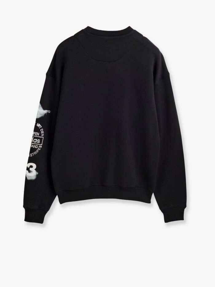ADIDAS Y-3 Gfx Crew Cotton Sweatshirt