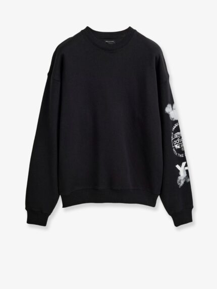 ADIDAS Y-3 Gfx Crew Cotton Sweatshirt