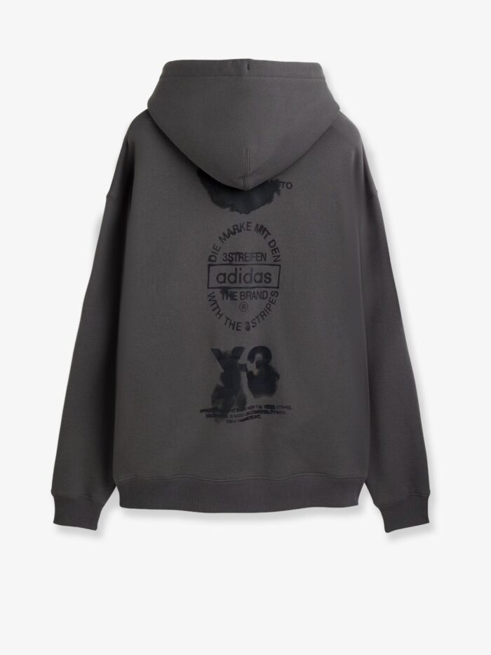 ADIDAS Y-3 Gfx Hoodie Cotton Sweatshirt