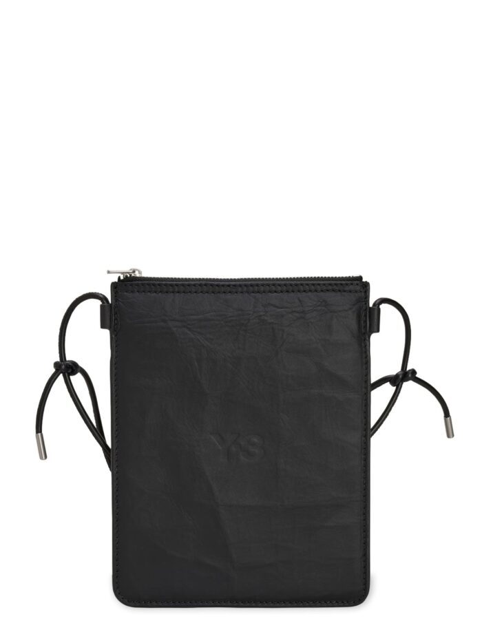 ADIDAS Y-3 Leather Crossbody Bag