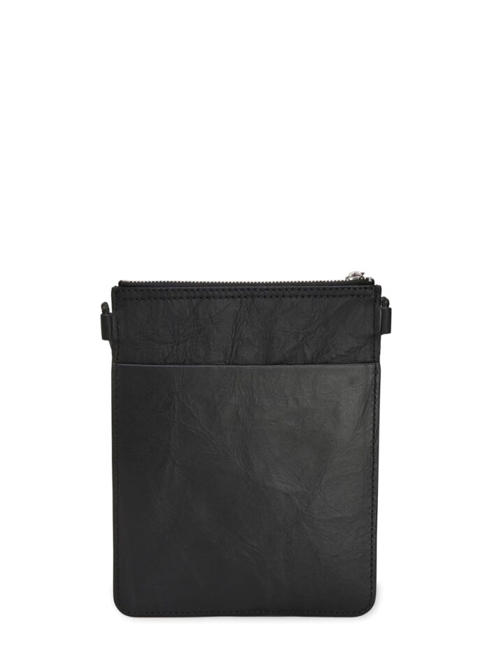 ADIDAS Y-3 Leather Crossbody Bag