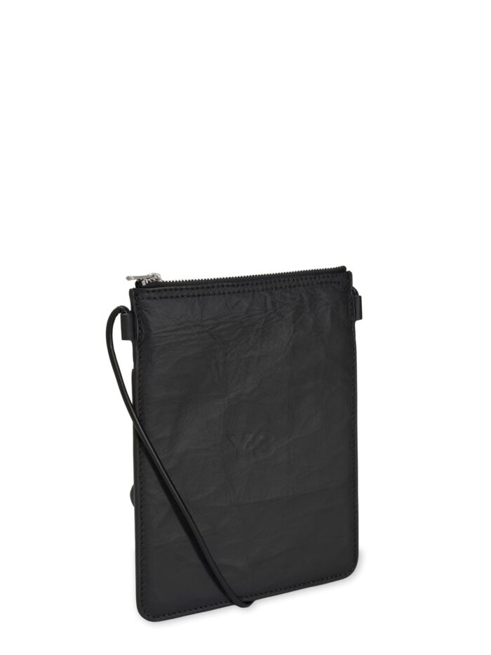 ADIDAS Y-3 Leather Crossbody Bag