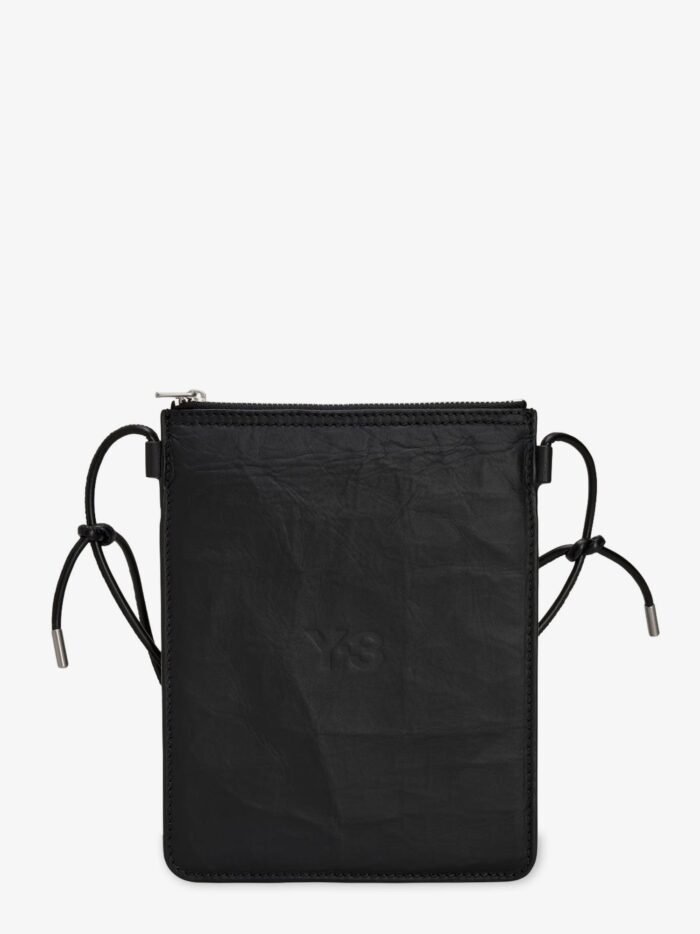 ADIDAS Y-3 Leather Crossbody Bag