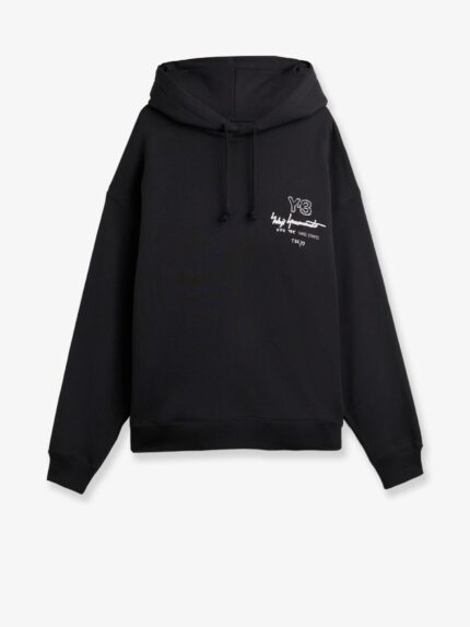 ADIDAS Y-3 M Merch Hoodie Cotton Sweatshirt