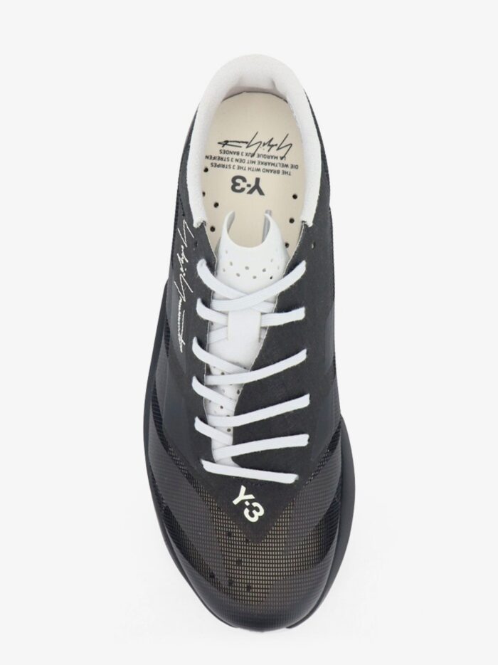 ADIDAS Y-3 Mesh Sneakers With Embroidered Logo On The Side