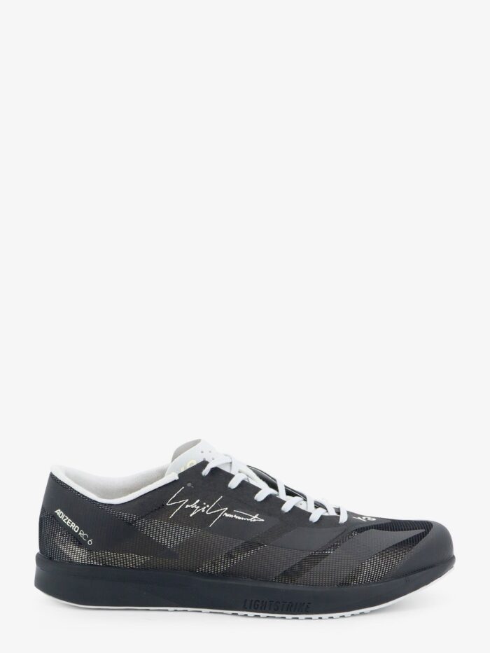 adidas y 3 mesh sneakers with embroidered logo on the side ADIDAS Y-3 Mesh Sneakers With Embroidered Logo On The Side