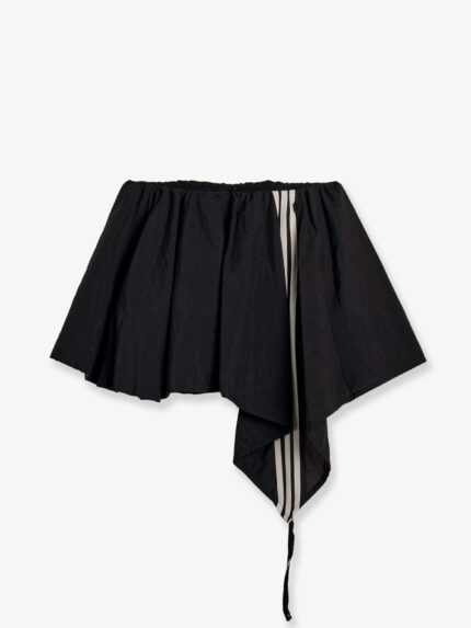 ADIDAS Y-3 Nylon Skirt With Ionic Logo Bands