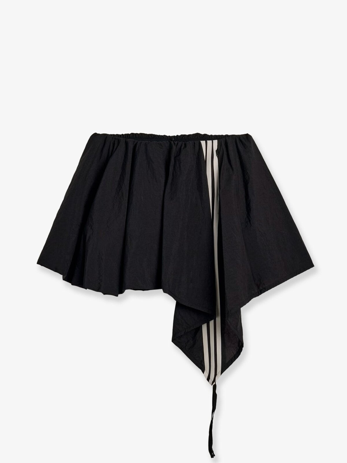 ADIDAS Y-3 Nylon Skirt With Ionic Logo Bands