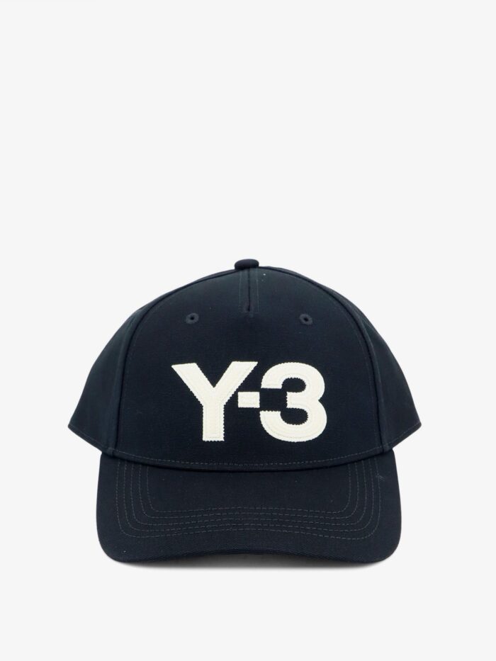 adidas y 3 y 3 logo baseball cotton cap ADIDAS Y-3 Y-3 Logo Baseball Cotton Cap