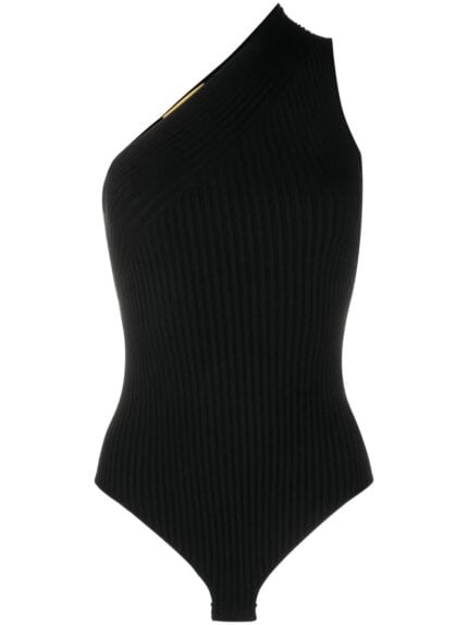 AERON Ribbed Asymmetric Bodysuit