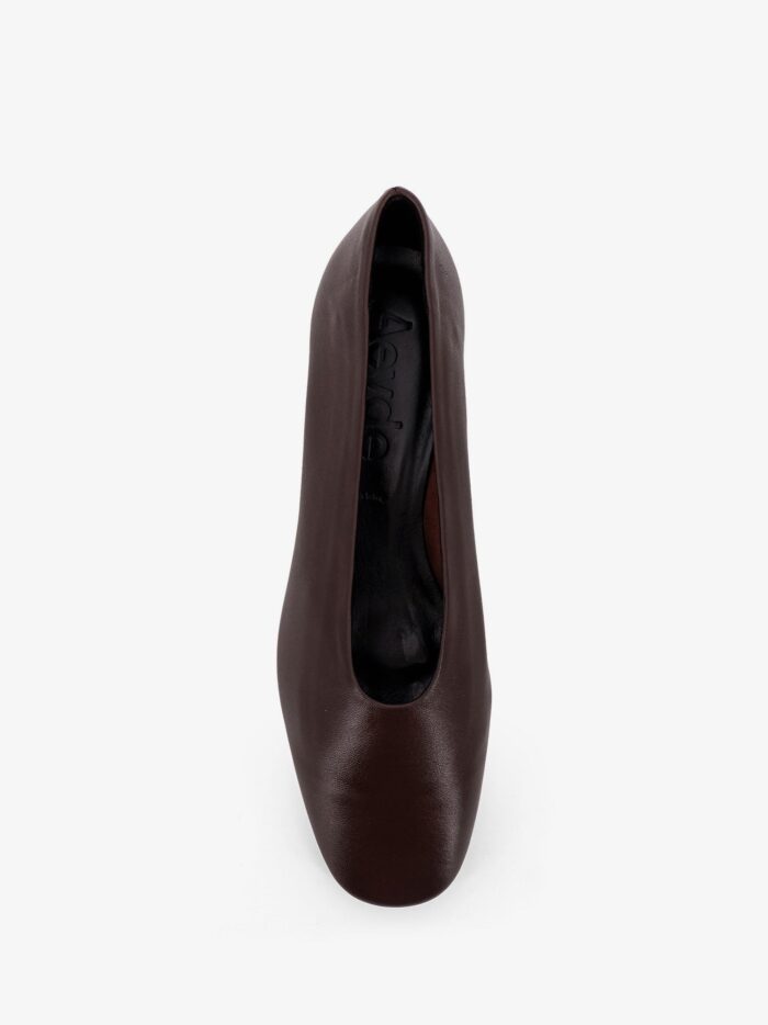 AEYDE Delia Leather Ballerinas
