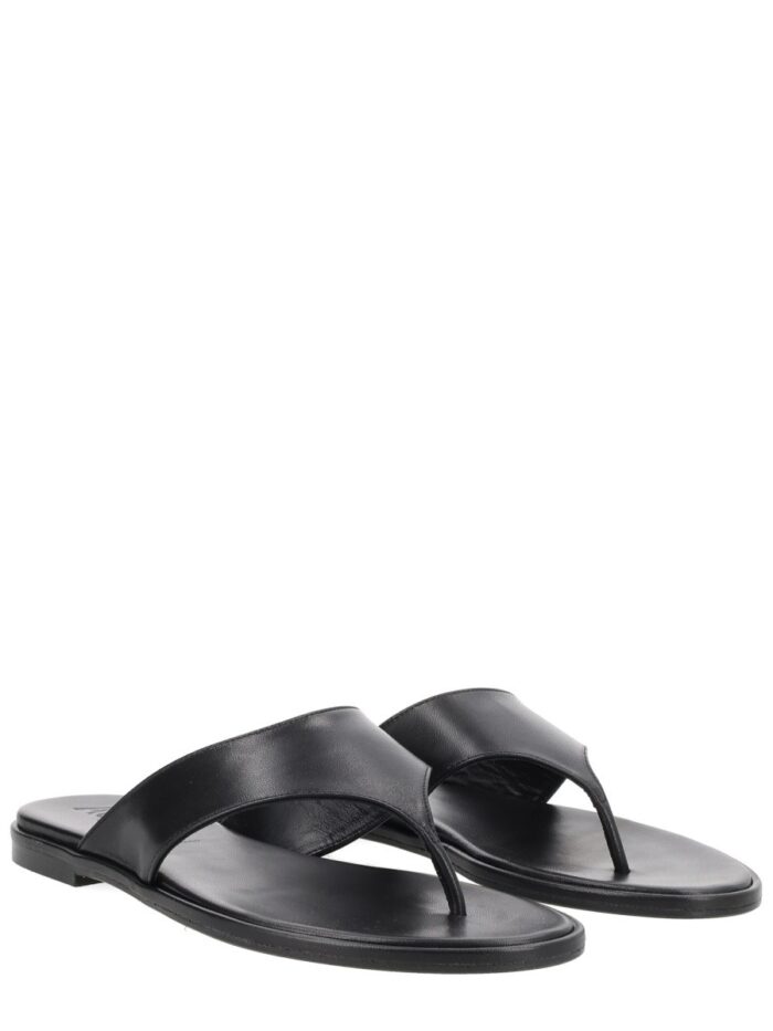 AEYDE LEATHER THONG SANDAL