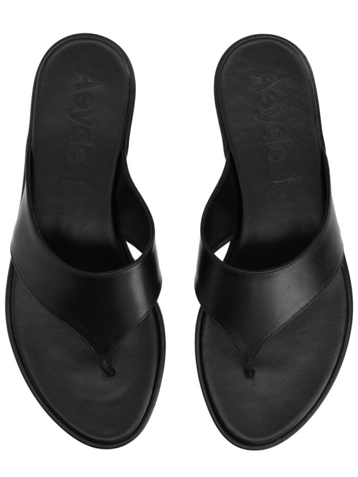 AEYDE LEATHER THONG SANDAL