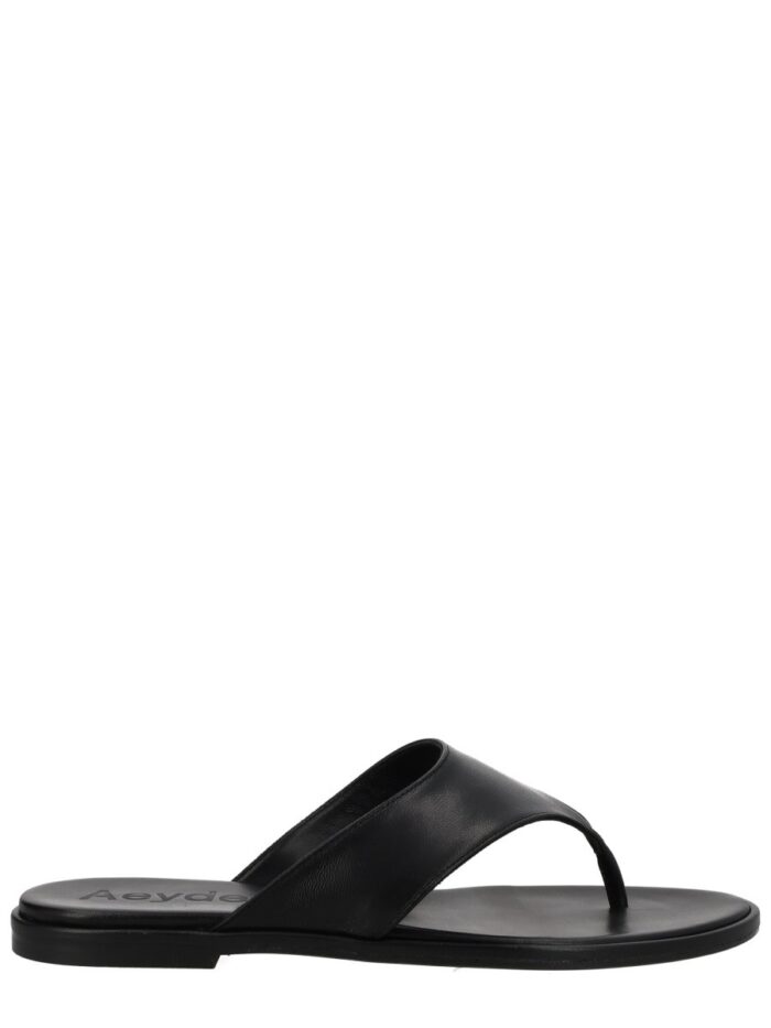 AEYDE LEATHER THONG SANDAL