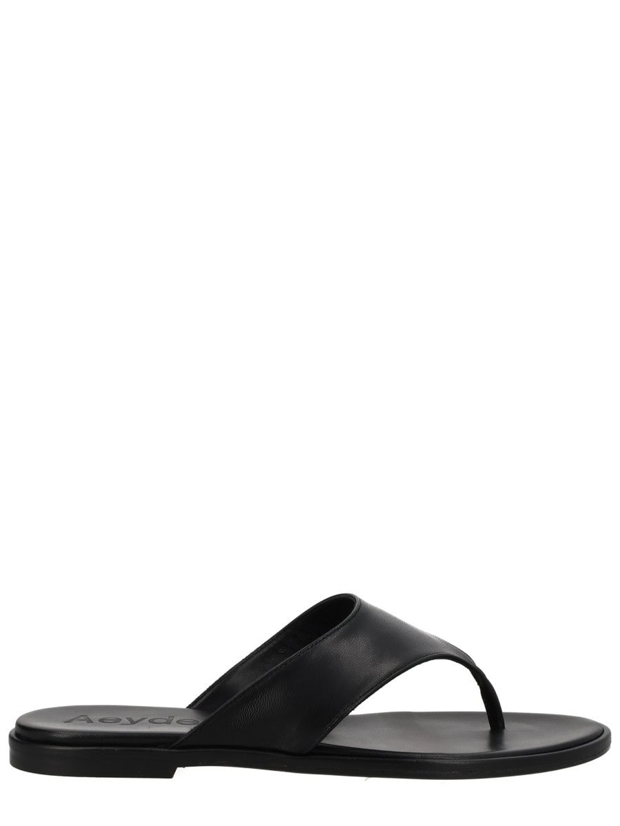 AEYDE LEATHER THONG SANDAL