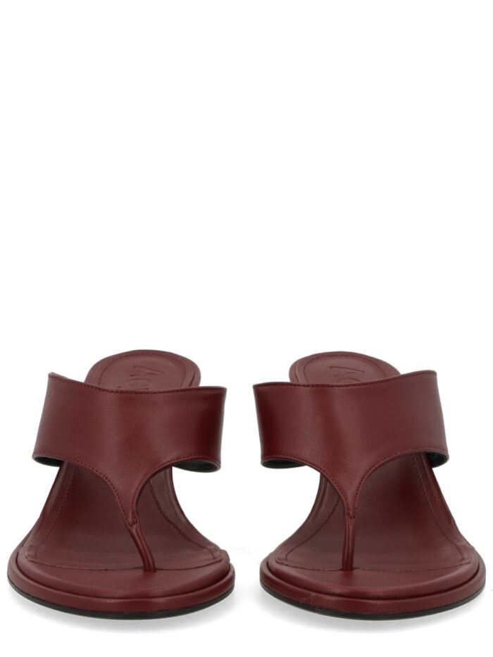AEYDE THONG SANDAL WITH HEEL