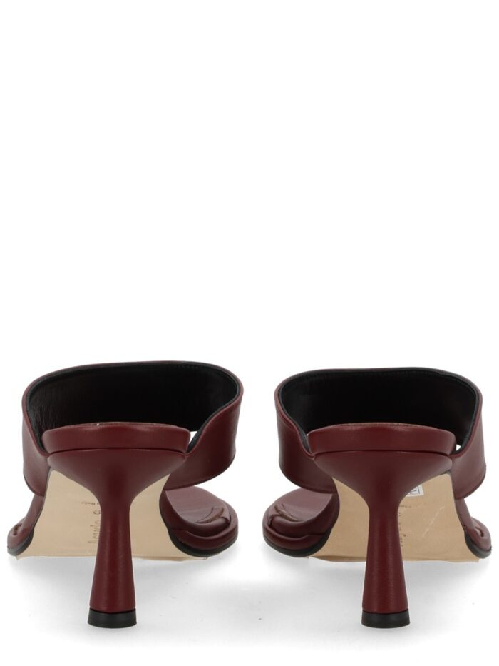 AEYDE THONG SANDAL WITH HEEL