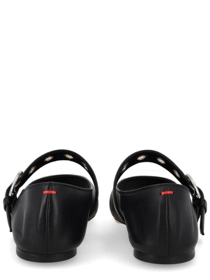 AEYDE "UMA MARY-JANE" SHOE WITH EYELETS