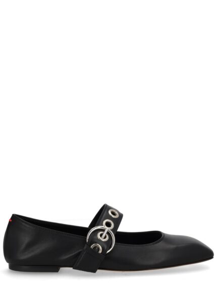 AEYDE "UMA MARY-JANE" SHOE WITH EYELETS