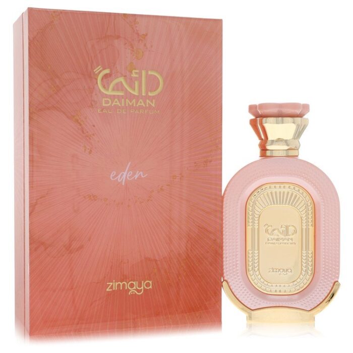 Afnan Zimaya Daiman Eden By Afnan - Eau De Parfum Spray (Unisex) 3.4 Oz - Image 1