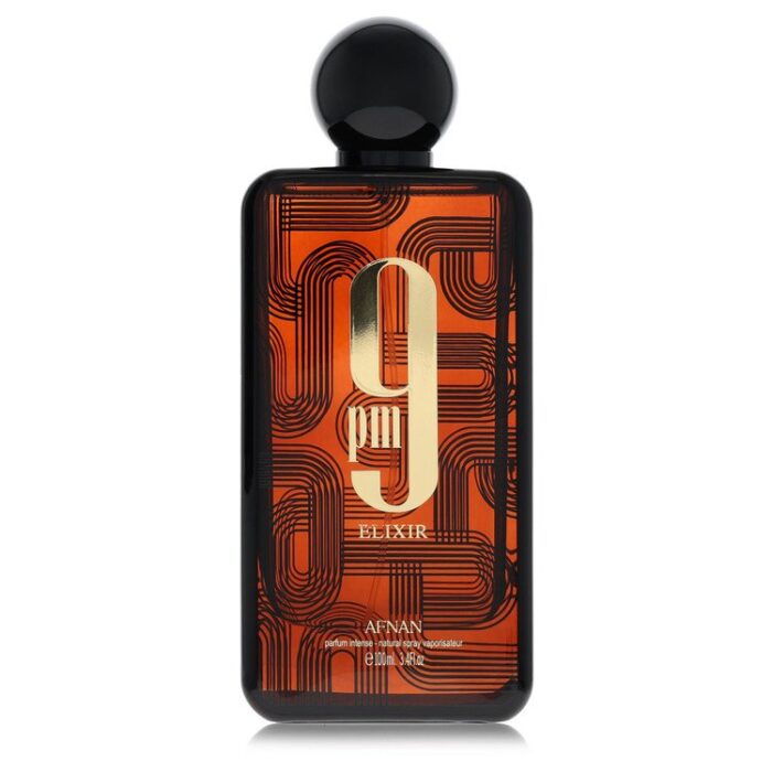 Afnan 9Pm Elixir Intense By Afnan - Parfum Intense Spray (Unisex Tester) 3.4 Oz - Image 1