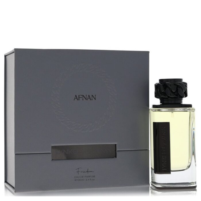 Afnan Lynked Freedom Black By Afnan - Eau De Parfum Spray 3.4 Oz - Image 1