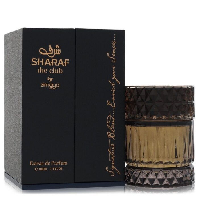 Afnan Zimaya Sharaf The Club By Afnan - Extrait De Parfum Spray (Unisex) 3.4 Oz - Image 1
