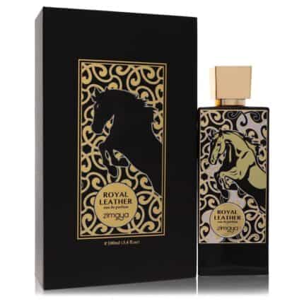 Afnan Zimaya Royal Leather By Afnan - Eau De Parfum Spray (Unisex) 3.4 Oz