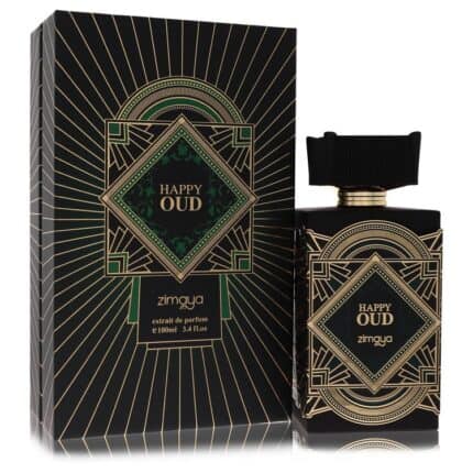 Afnan Zimaya Happy Oud By Afnan - Extrait De Parfum Spray (Unisex) 3.4 Oz