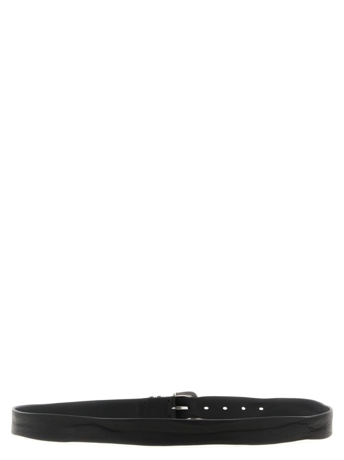 ZERBINI CLAUDIO Aged Leather Belt