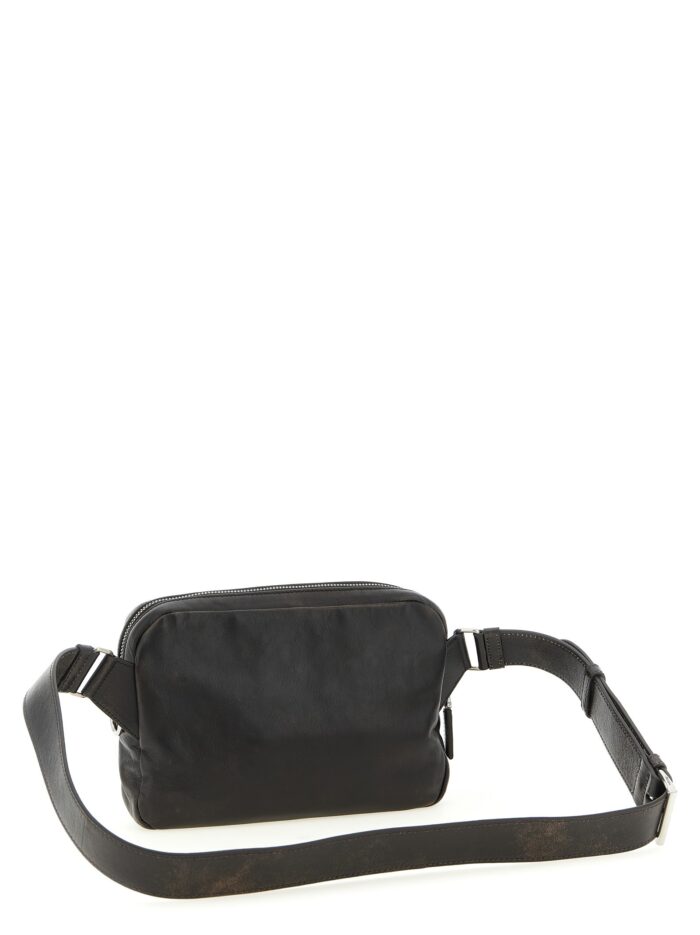 PRADA Aged Nappa Leather Crossbody Bag