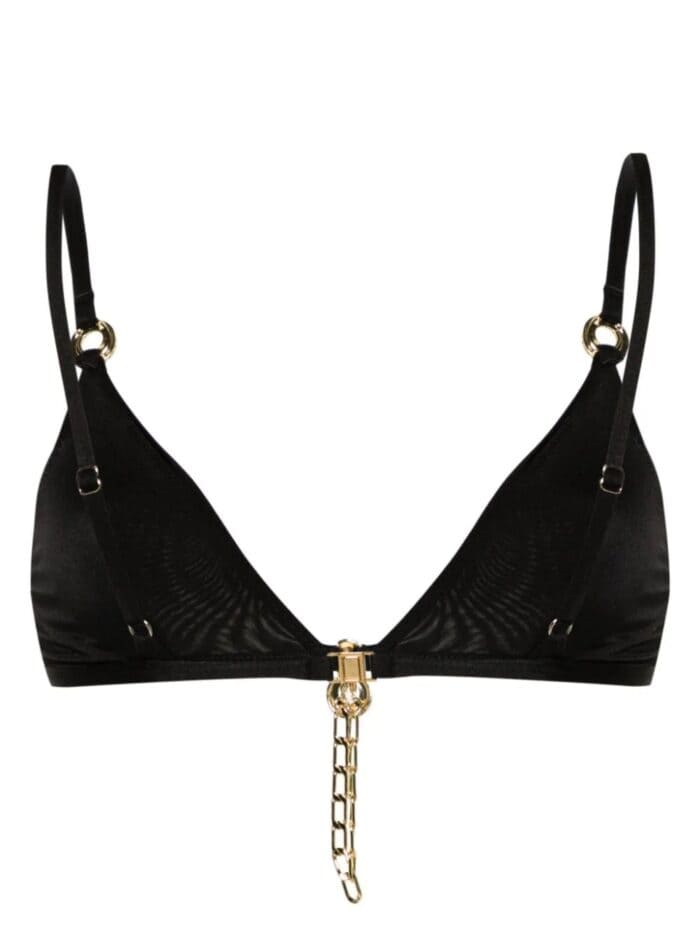 AGENT PROVOCATEUR Haislee Bikini Bra Black/gld