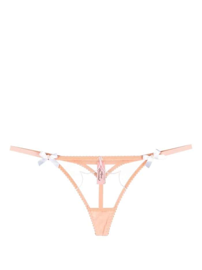 AGENT PROVOCATEUR Lorna Bra Sand/white