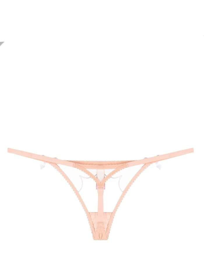 AGENT PROVOCATEUR Lorna Bra Sand/white