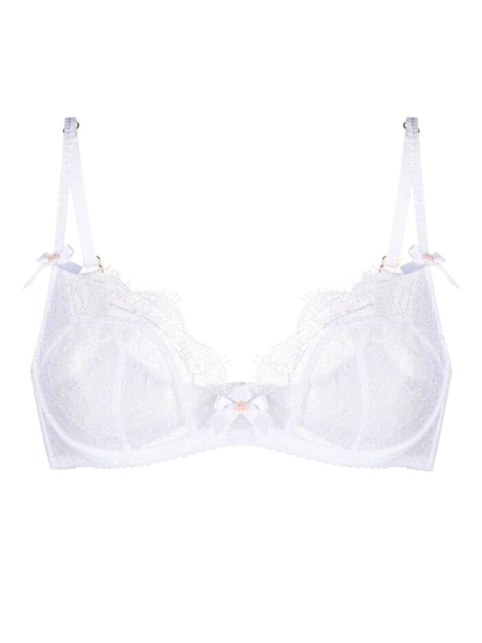 AGENT PROVOCATEUR Lorna Lace Bra White