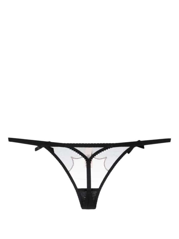 AGENT PROVOCATEUR Lorna Thong Black/pink