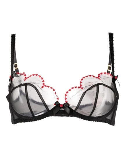 AGENT PROVOCATEUR Lornaheart Bra Black/red