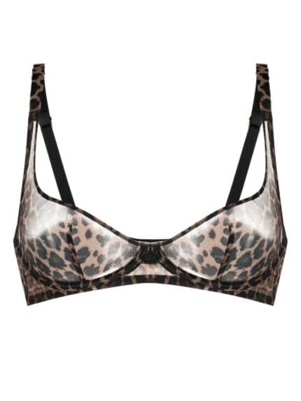 AGENT PROVOCATEUR Lucky Demi Bra Leopard