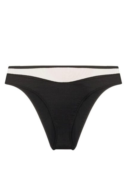 AGENT PROVOCATEUR Lucky High Leg Brief Black