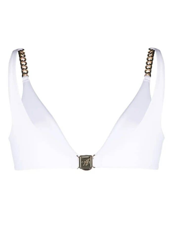 AGENT PROVOCATEUR Trixy Bikini Bra White/gold