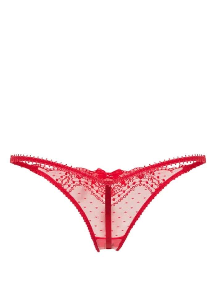 AGENT PROVOCATEUR Yuma Thong Red