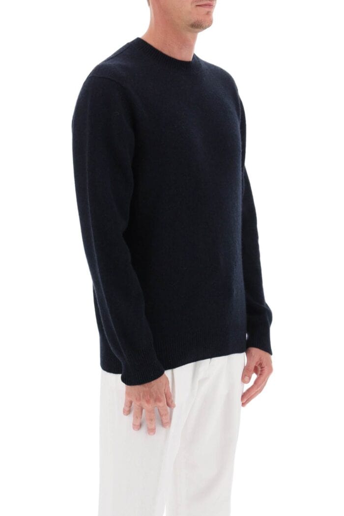 Agnona Crew-neck Sweater In Cashmere