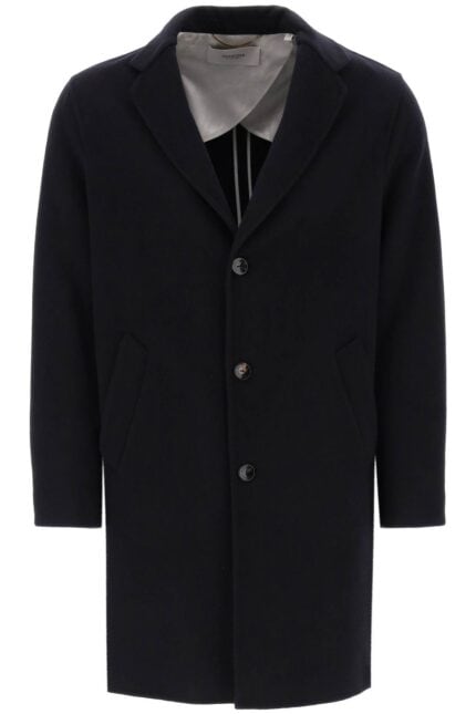 Agnona Single-breasted Coat In Cashmere