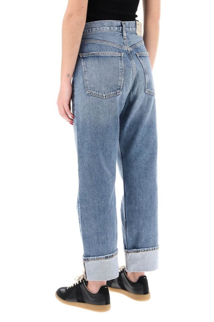 AGOLDE Castraight Jeans With Low Crotch Fran