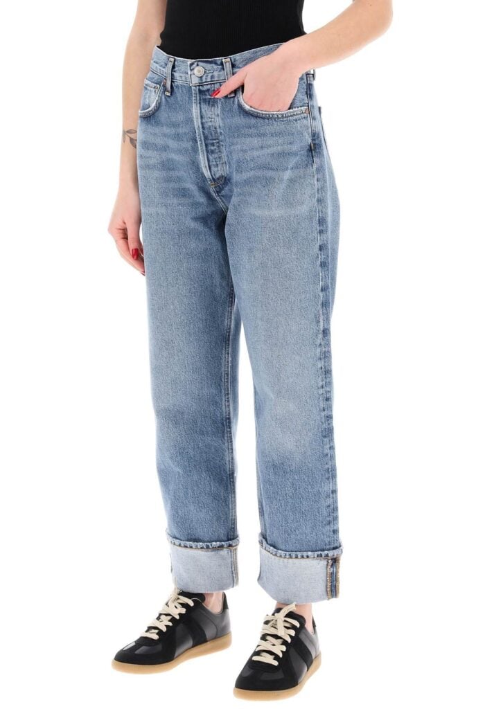 AGOLDE Castraight Jeans With Low Crotch Fran