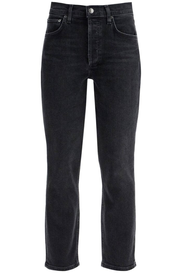 AGOLDE Cropped Riley Jeans By